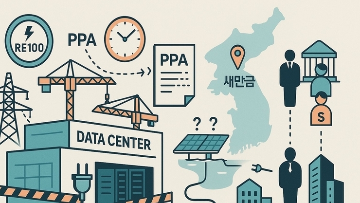 새만금 SK 데이터센터, 멈춘 ‘국가 전략 모형’… 송전망·제도 리스크가 만든 4년의 공백